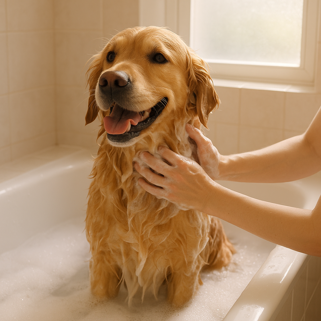 Fréquence des bains selon le chien