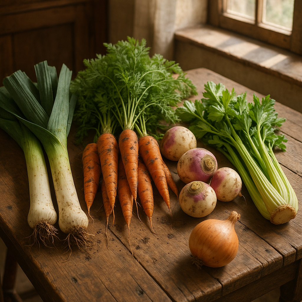 Les légumes et aromates