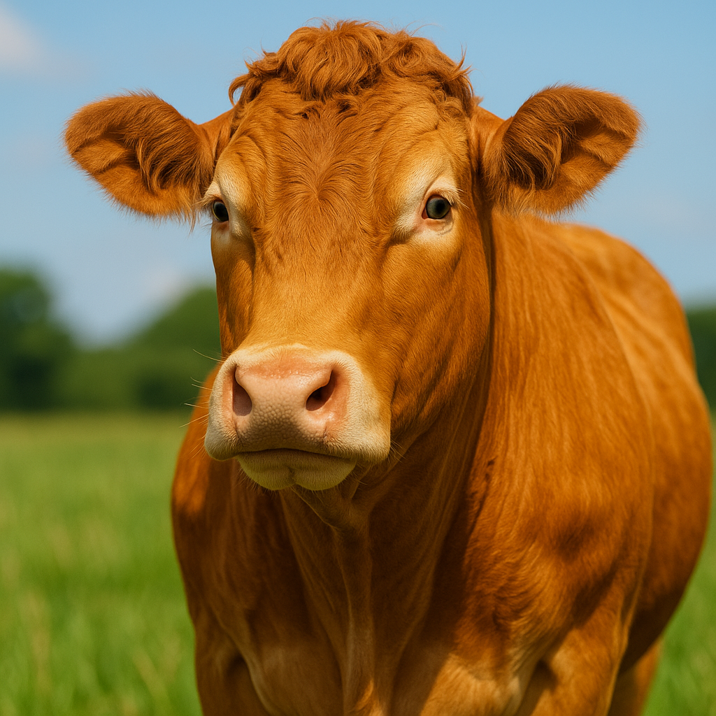 Caractéristiques physiques de la vache Limousine